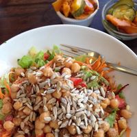 Business Lunch Salad at Aba Gil Organic Food in Tel Aviv
