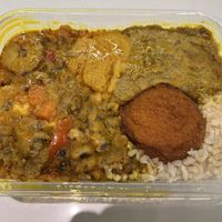 Comida baiana  at Rosas do Dendê in Salvador