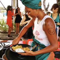 . at Rosas do Dendê in Salvador