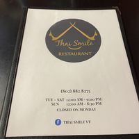   at Thai Smile in Waterbury