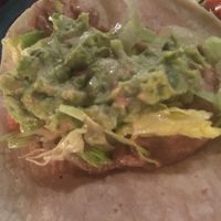 The soft tacos we made with ourselves with the side orders at Don Patron in Williamsport