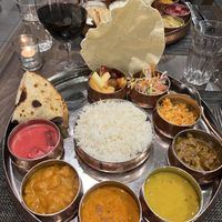 Vegan Thali  at Thali by Coconut Lagoon in Ottawa