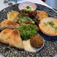 Mezze platter for 1  at Vegistube @ Hotel Pollux in Zermatt