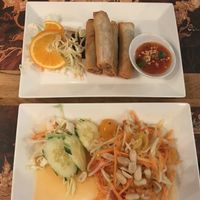 Green papaya salad at Aroy-D in Enschede