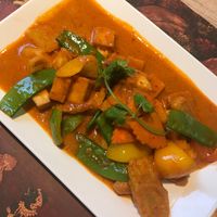 Red curry with tofu at Aroy-D in Enschede