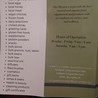 Their Flyer at Living Well Down East in New Bern
