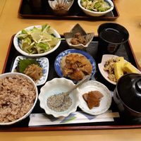 Set menu. I forgot to take a picture of the desserts that were included. at Takano in Kanazawa