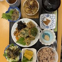 Chef’s special set menu regular + two desserts and multi grain coffee   at Takano in Kanazawa