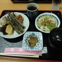 Chefs choice without rice (my choice). Not in the picture: dessert. at Takano in Kanazawa