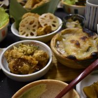 Dinner tray at Takano in Kanazawa