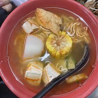 Taiwanese noodles ($90) - lil spicyy  at Kè LáiYuán Sù Fāng 客來源素坊 in Taipei