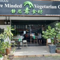 Shop front at Pure Minded Vegetarian Cafe - Taman Daya in Johor Bahru