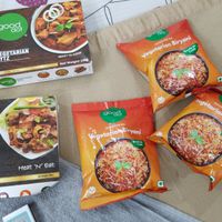 Packaged mock meats and biryani to cook at home at GoodDO - The Orb in Mumbai