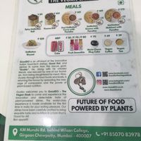 Menu at GoodDO - The Orb in Mumbai