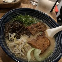 Vegan tonkotsu ramen   at Shinmachi in Newtown