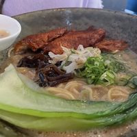 The ramen with the pork  #Veganuary at Shinmachi in Newtown