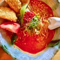 Vegan Curry Ramen  at Shinmachi in Newtown