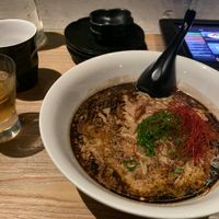 Vegan tantan black ramen at Shinmachi in Newtown