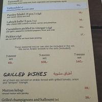 Mezze   at Mezzalians in Krakow