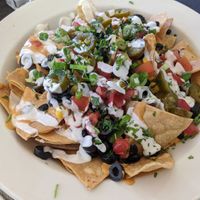 vegan nachos at The Fix in Kansas City