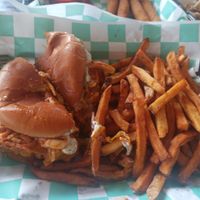 Chicken sammie at The Fix in Kansas City