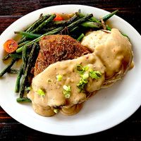 Chicken-Fried-Chicken. Fully fulfillingly filling! Overheard some other customers discussing how delicious their food was. at The Fix in Kansas City