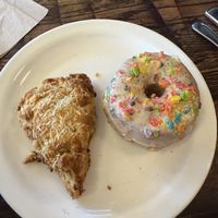Jalepeno scone, cereal donutts  at The Fix in Kansas City
