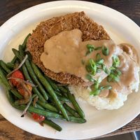 chicken-fried chicken!  at The Fix in Kansas City