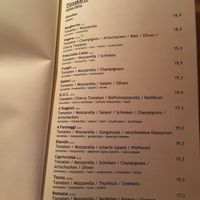 one vegan pizza, plenty of vegetarian options  at Skihütte Schneggarei in Lech