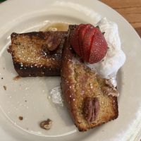 Vegan French toast  at Adam's Mountain Cafe in Manitou Springs