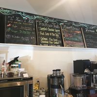 Menu at Treehouse Cafe in Baltimore