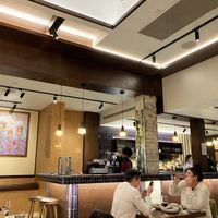 Side dining area and bar  at Jumbo Thai in Brisbane