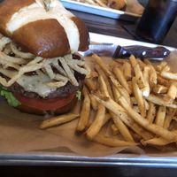 Vegan Burger at The Annex Crafthouse in Houston
