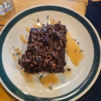Brownie vegan at La Cale - Pub Zéro Déchet in Montreal