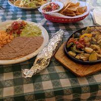Fajitas at El Chipotle in Soquel