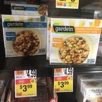 Vegan Gardein bowls at Giant Food in Fairfax