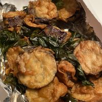 Eggplant Phad Phrik at Salaya in Los Angeles