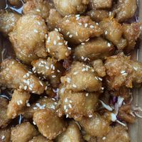 Orange Chicken at Salaya in Los Angeles