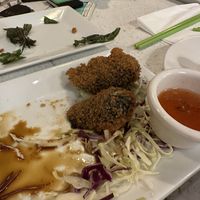 Seaweed Quinoa rolls (don’t recommend.)  at Salaya Plant-Based Kitchen in Los Angeles