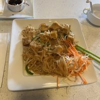 Pad Thai at Salaya Plant-Based Kitchen in Los Angeles