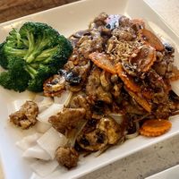 Noodles  at Salaya Plant-Based Kitchen in Los Angeles