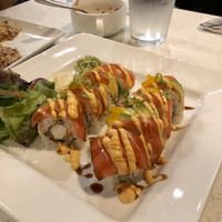 Sushi roll - just like the real thing 🍣   at Salaya Plant-Based Kitchen in Los Angeles