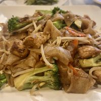 Pad see eww with chicken  at Salaya in Los Angeles