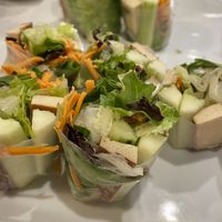 Fresh rolls  at Salaya in Los Angeles