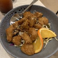 Orange Chicken  at Salaya in Los Angeles