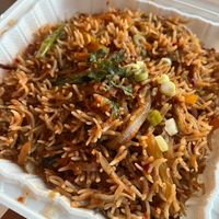 Szechuan fried rice  at Neehee's in Canton