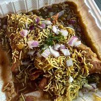 Samosa Ragda  at Neehee's in Canton