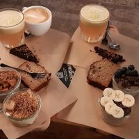 Kids high tea (voor volwasse) (12,-) at YB by Yoghurt Barn in Eindhoven