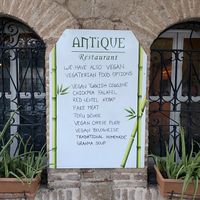 Quick menu overview  at Antique Restaurant - Maybe closed in Antalya