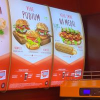 Menu at Orlen in Modliborzyce